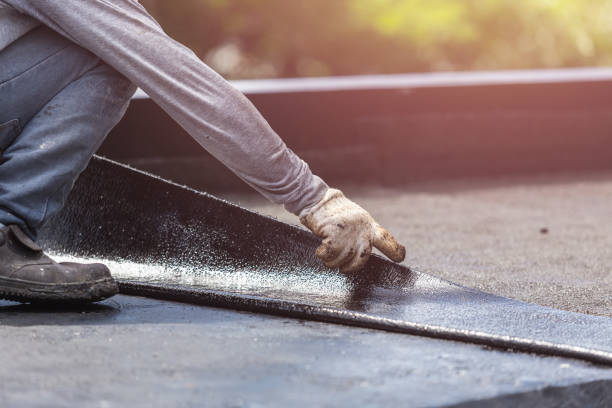 Professional Waterproofing technician working in Staunton, IN